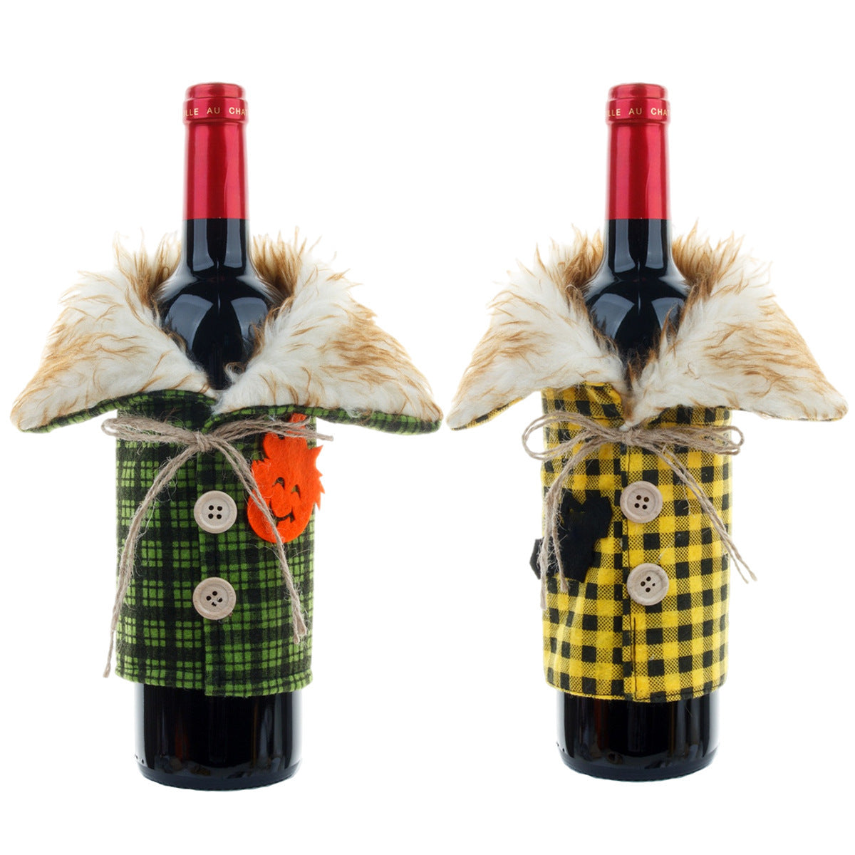 Halloween Bottle Decorative Wine Set for Home & Party Festive Decor