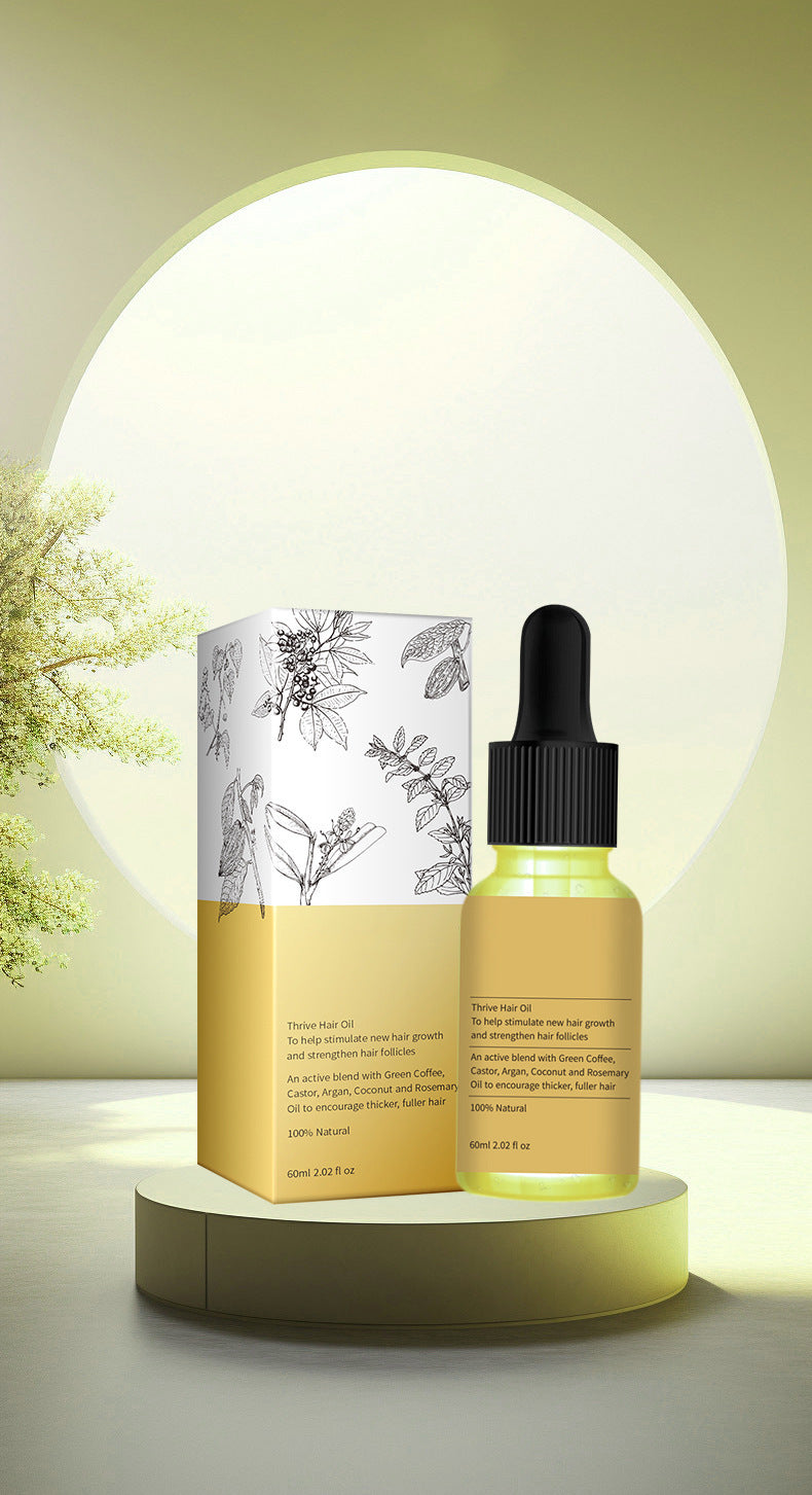 Hair Growth Oil with Coffee & Rosemary Extract - 60ml