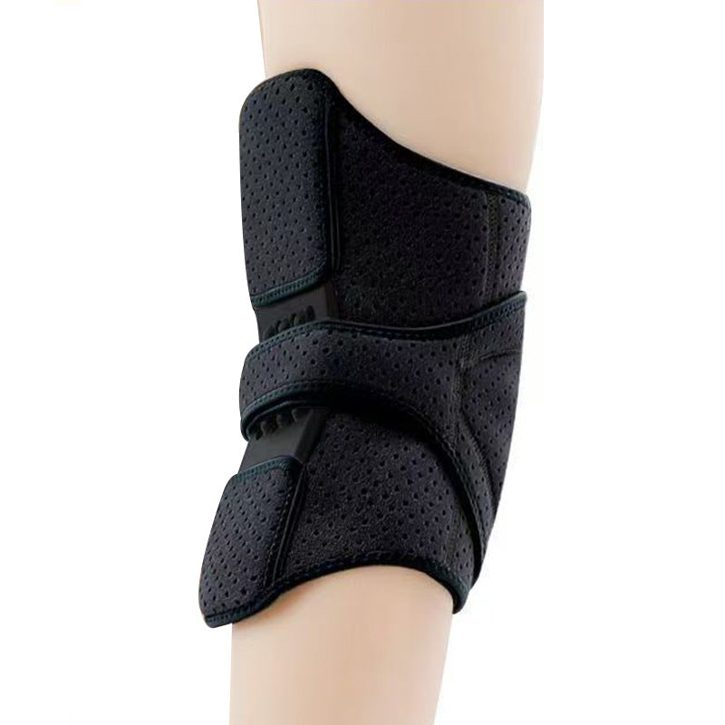 Knee Support Brace for Adults - Support & Compression for Walking, Hiking, Sports - Black & Gray