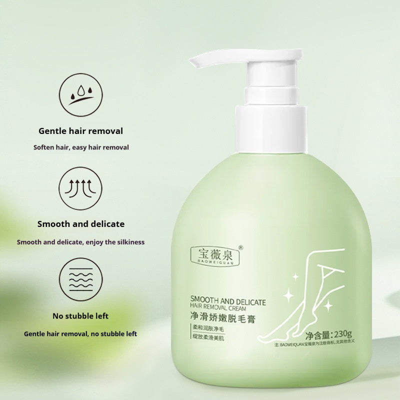 Gentle Non-Irritating Silk-Like Hair Removal Cream - 230g