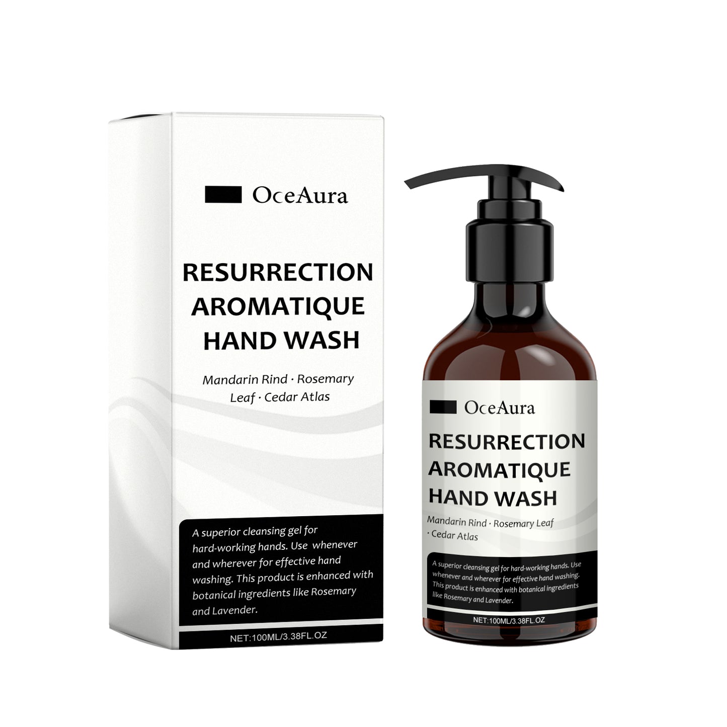 Lavender Scented Hand Sanitizer - 100ml Moisturizing Deep Cleansing Gel