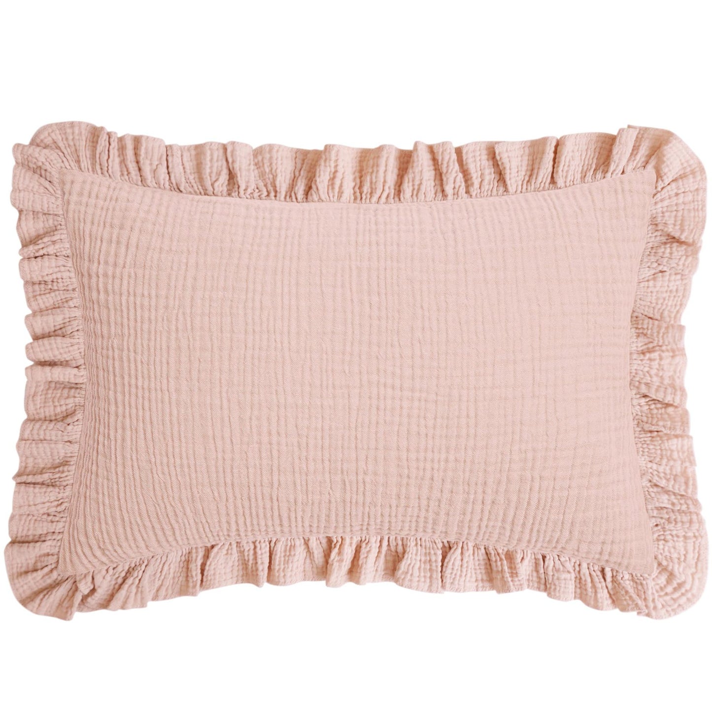 Breathable Cotton Gauze Pillowcase for Children - All Colors & Sizes