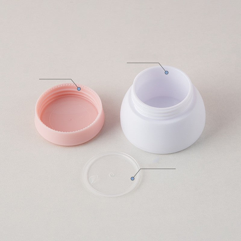 PP Double Cream Container Baby Mask Lotion Jar - Cosmetic Plastic Bottle