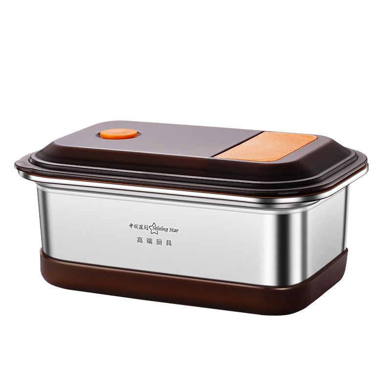 304 Stainless Steel Double Deck Lunch Box with Insulated Bag - Large Capacity Student Bento