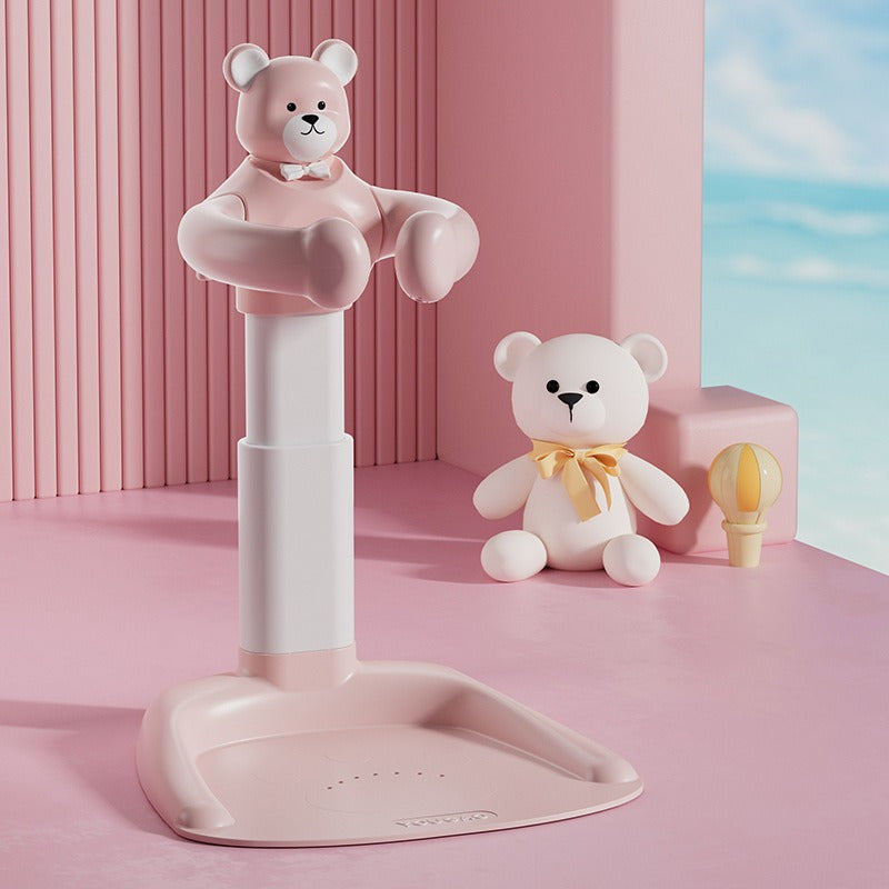 Adjustable Baby Bath Seat Standing Bath Stand No Assembly Non-Slip for Home Use