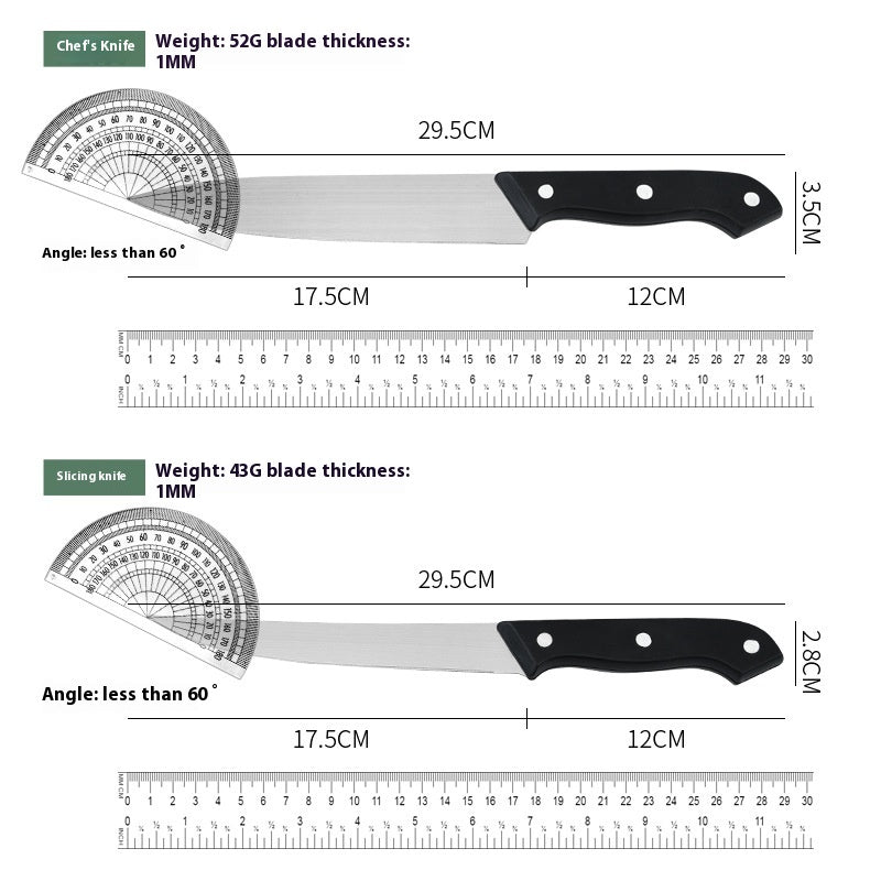 Stainless Steel Kitchen Gadgets Suit - Cutting Board and Utensil Set