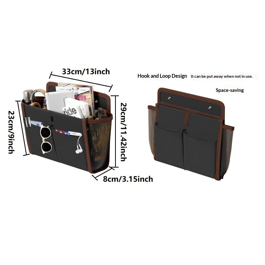 Wall-Mounted Fabric Storage Organizer for RV Door - Modern & Space-Saving