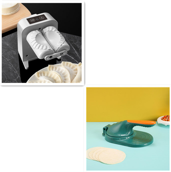 Automatic Dumpling Maker Machine - Easy Kitchen Dumpling Tool, White