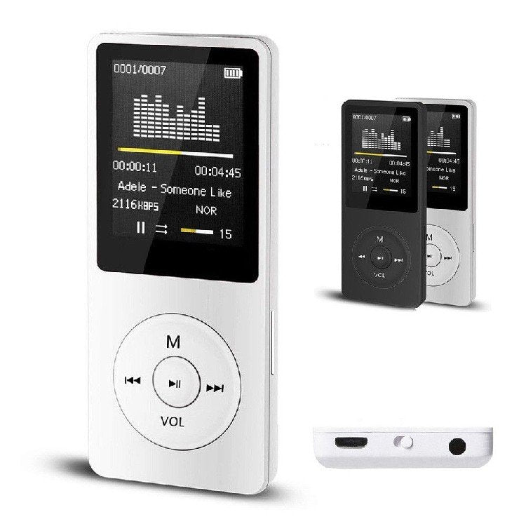 Portable MP3 Player with Screen and FM Radio