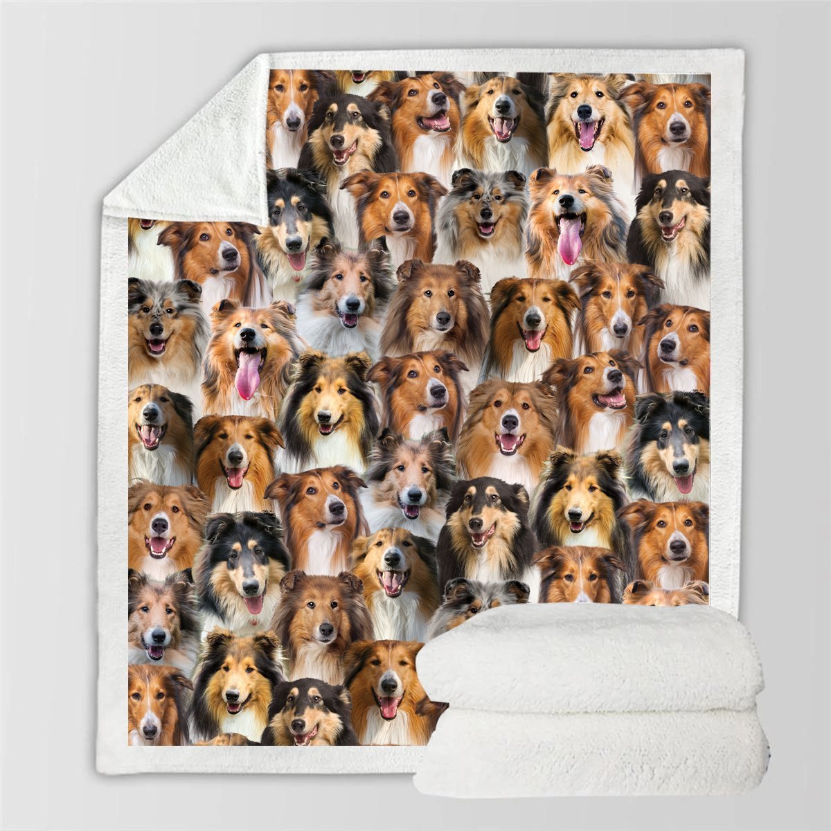 Printed Flannel Pet Dog Blanket - Multiple Sizes & Styles