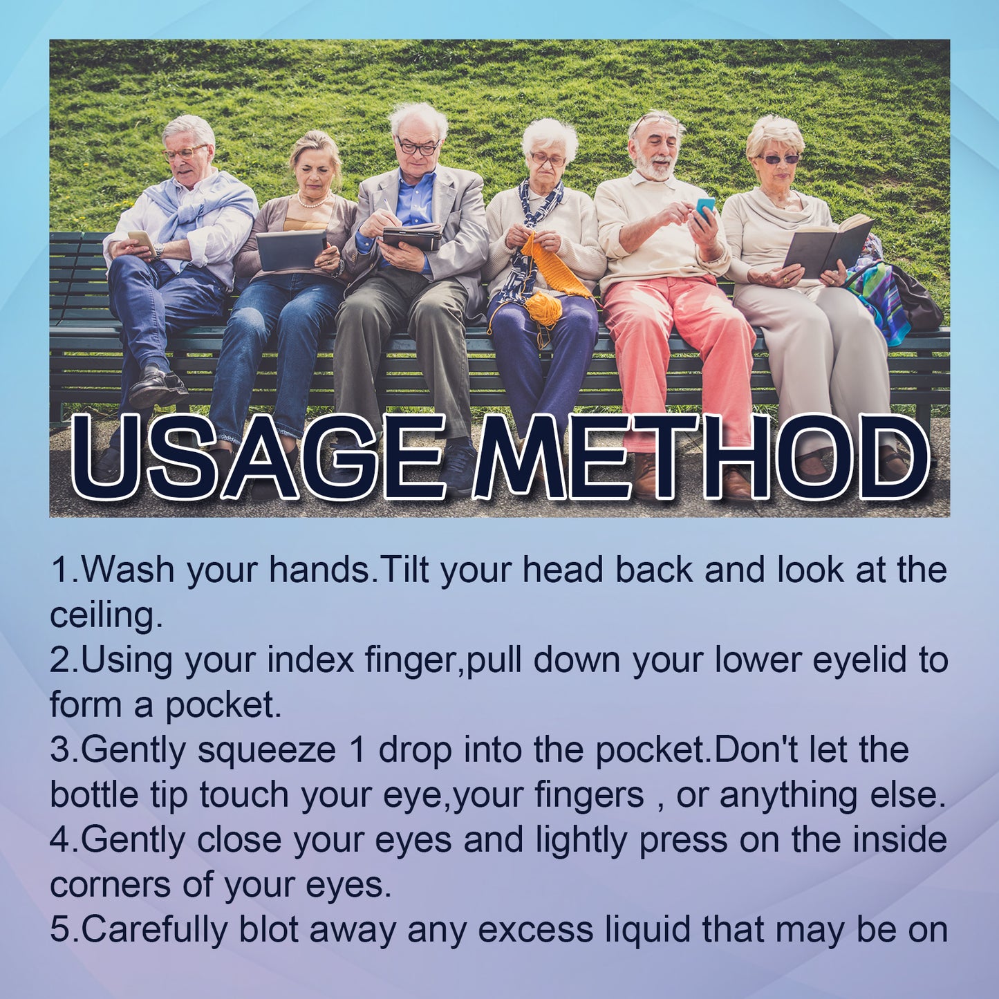 Soothing Eye Drops for Redness, Fatigue, and Dryness Relief - 1 Bottle