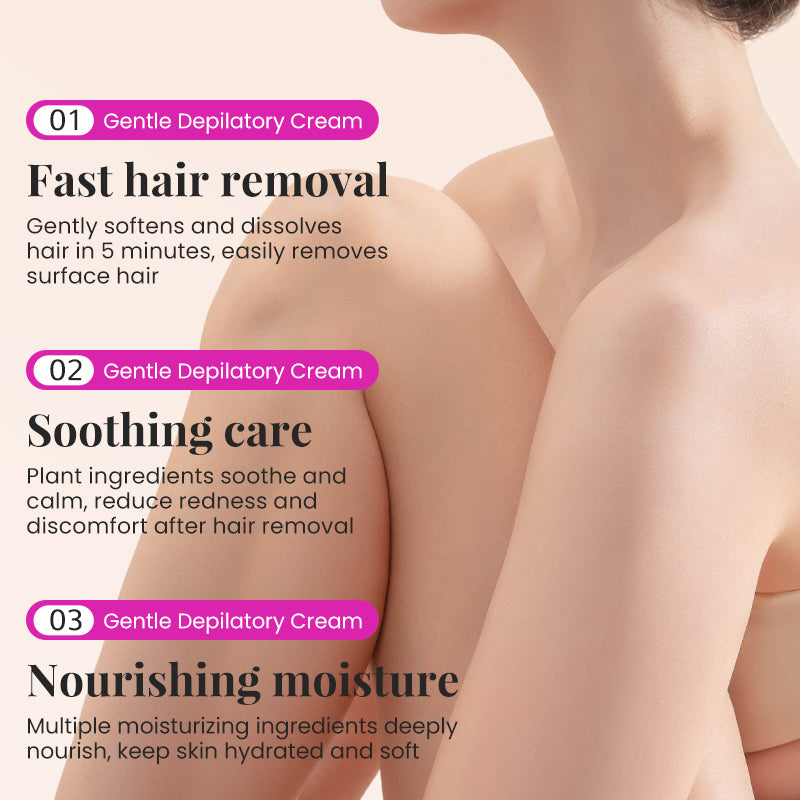 Gentle Care Hair Removal Cream 40g - Body Hair Removal for Sensitive Skin