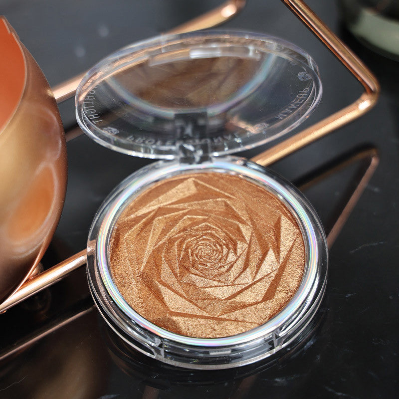 High-Gloss Diamond Baking Powder for Translucent Look - Makeup Set