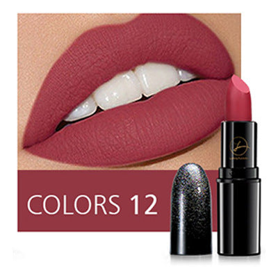 Matte Long-Lasting Lipstick with Moisturizing Formula - Multiple Styles