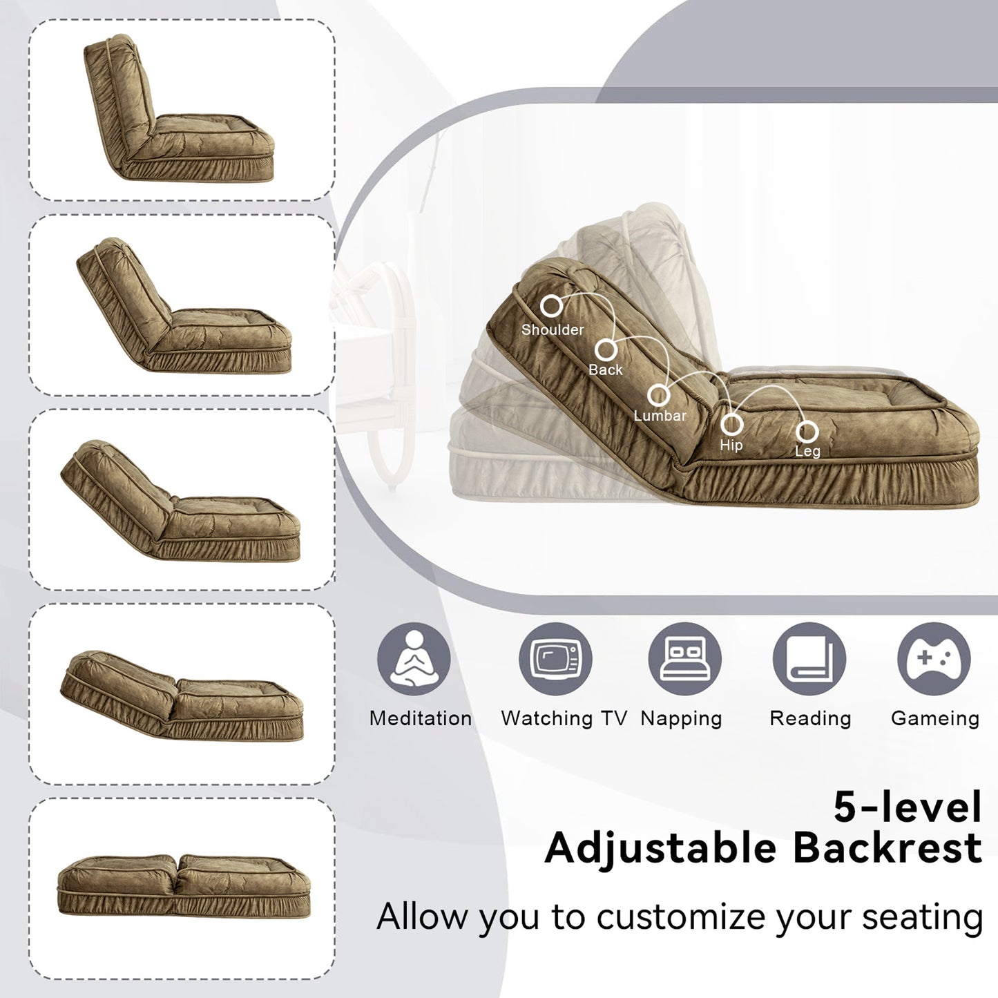 Pet Guardrails for Sofa | Adjustable Floor Bed with Comfort Pillows
