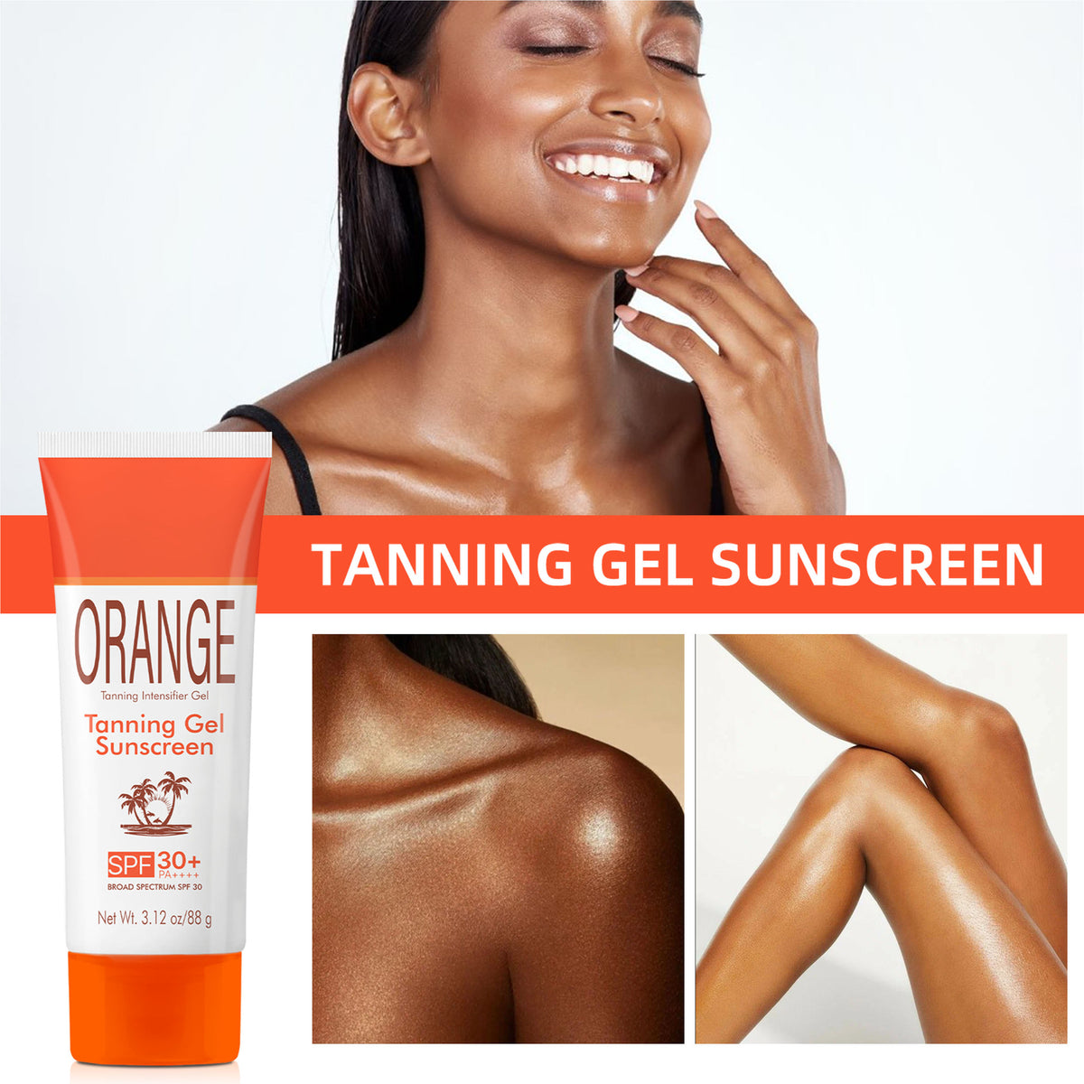 UV Body Protective Gel – Sun Tanning Skin Care 88g