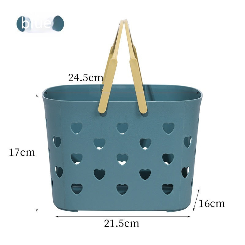 Modern Bathroom Storage Basket for Home Organization - Multi Color
