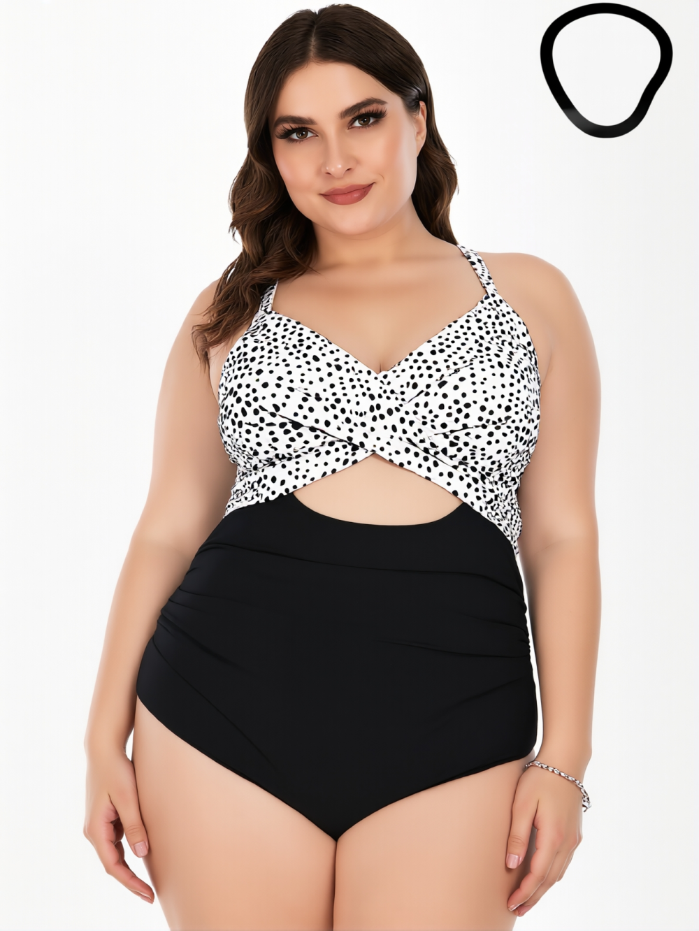 Women's Casual Two-Piece Swimsuit Set - Multiple Sizes