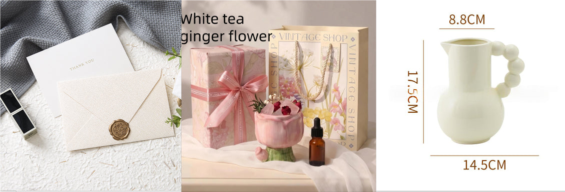 Dried Flower Crystal Diffuser Stone Aromatherapy Home Fragrance