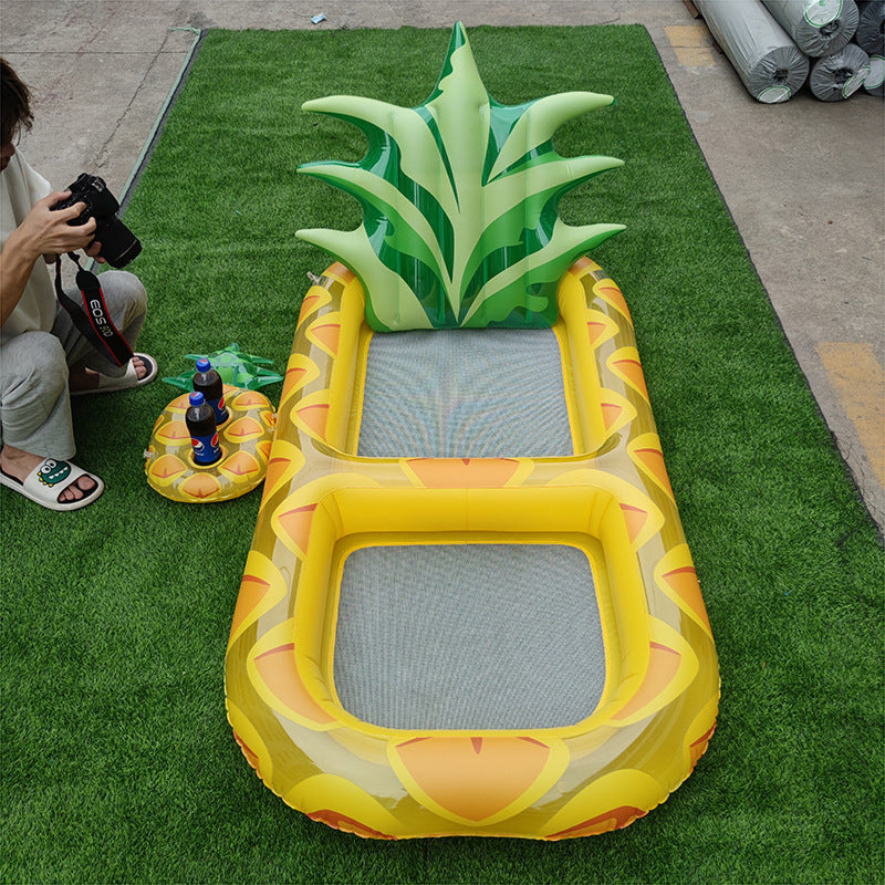Inflatable Floating Mesh Row for Water Activities - Reusable, Eco-Friendly, 165cm