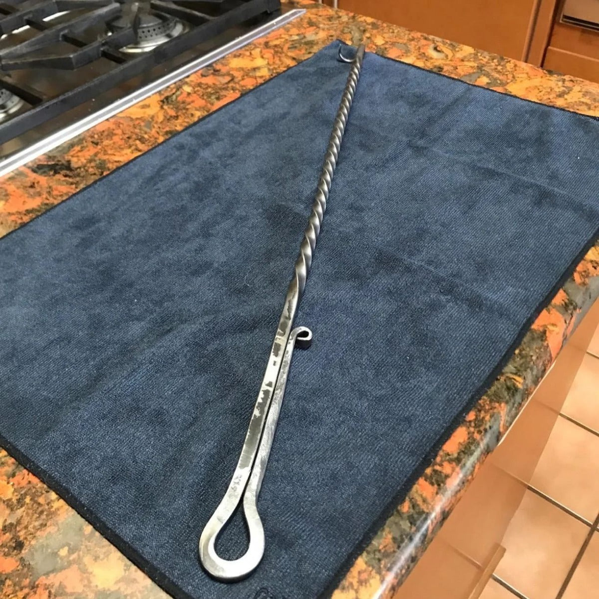 BBQ Food Turner - Outdoor Grill Utensil for Barbecue Cooking, 30cm/35cm