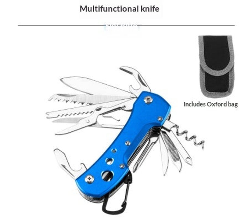 Multi-Function Outdoor Tool Knife Folding Knife | 5.7 cm Blade, 15.5 cm Overall