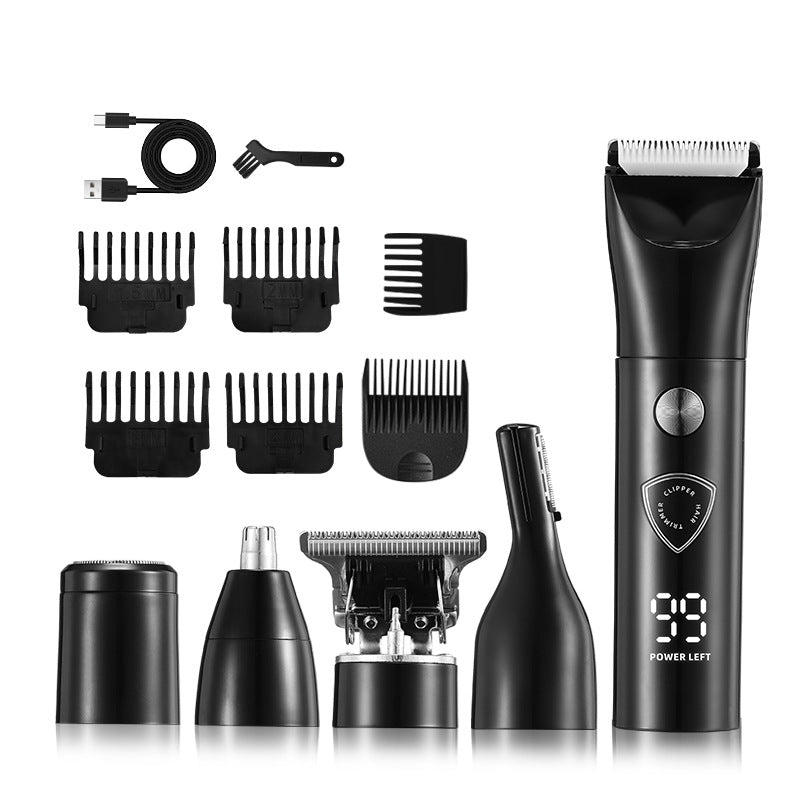 Electric Body Hair Clipper – USB Rechargeable Grooming Kit