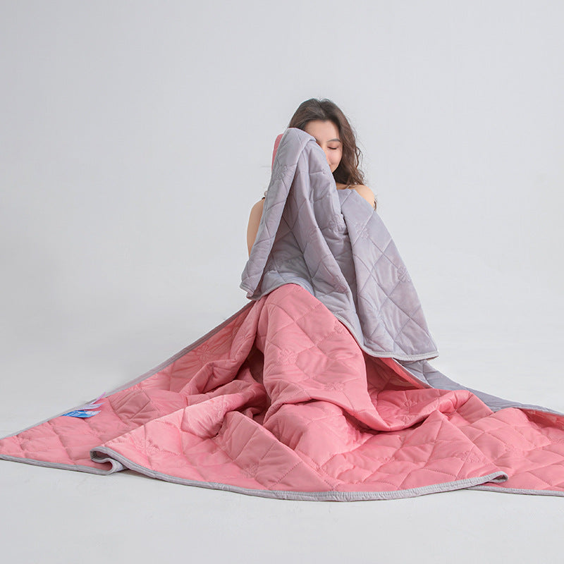 Summer Cooling Quilt - Breathable Air-Feel Bedding for Hot Weather