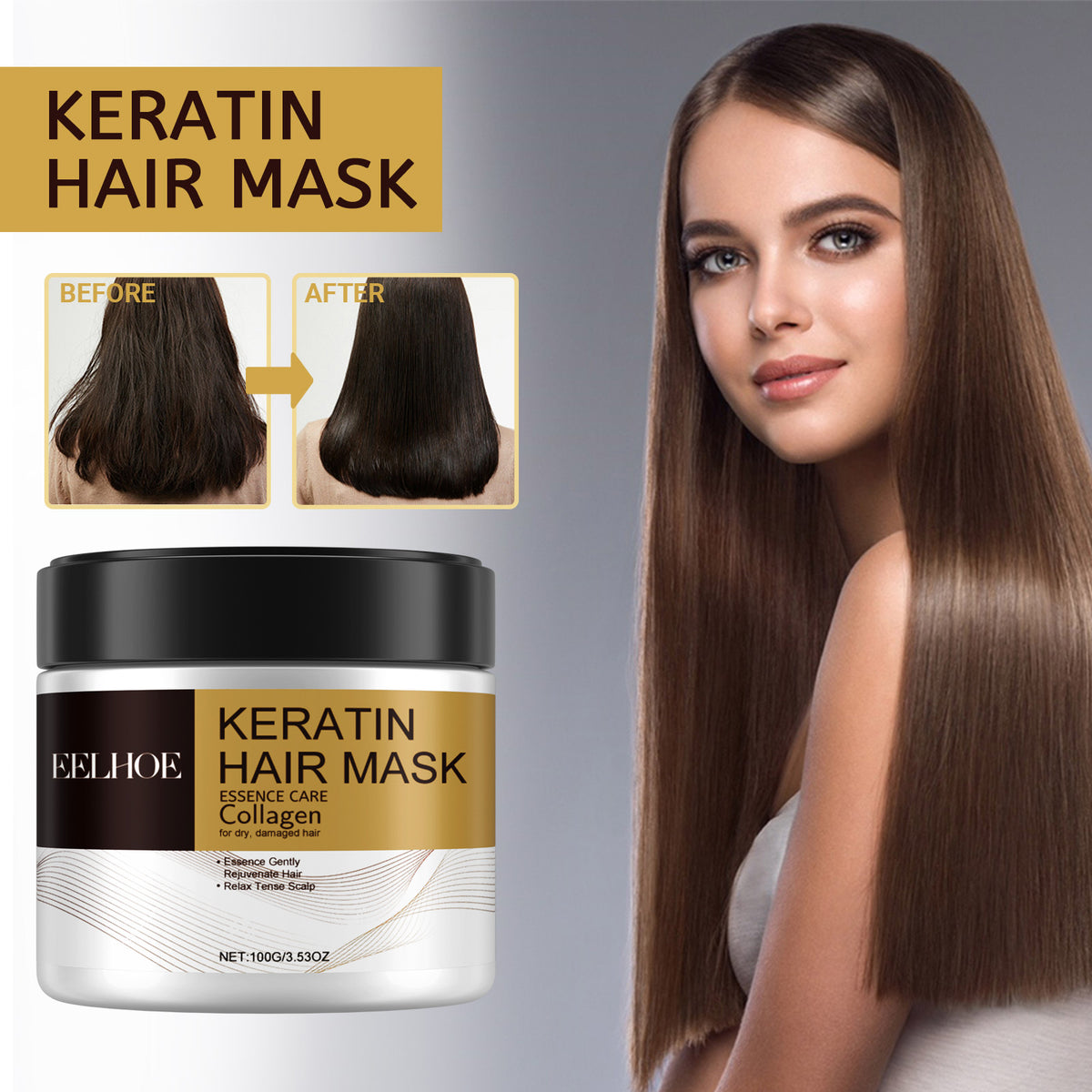 Moisturizing Hair Care Mask - 100g