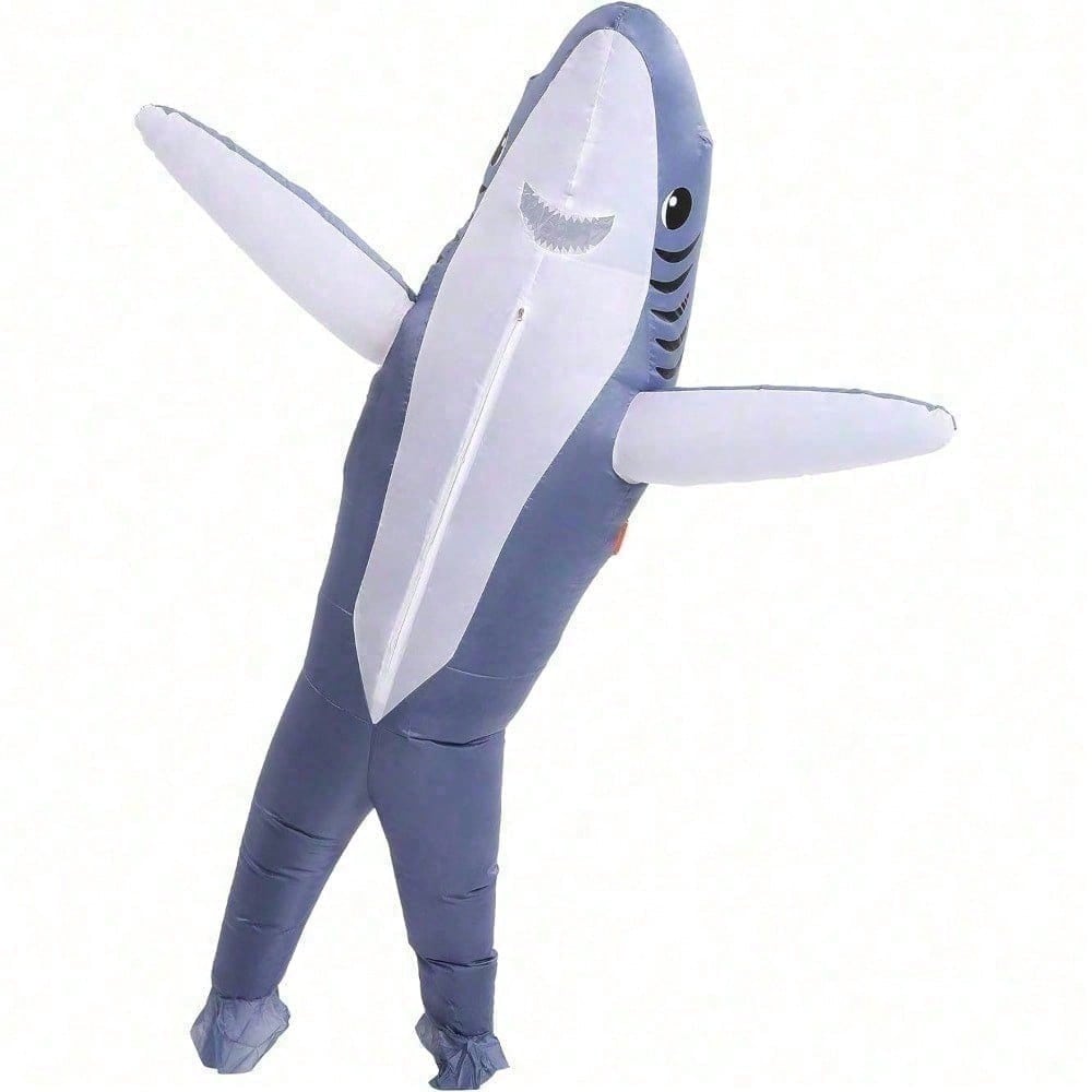 Shark Inflatable Costume for Adults - Funny Party Outfit