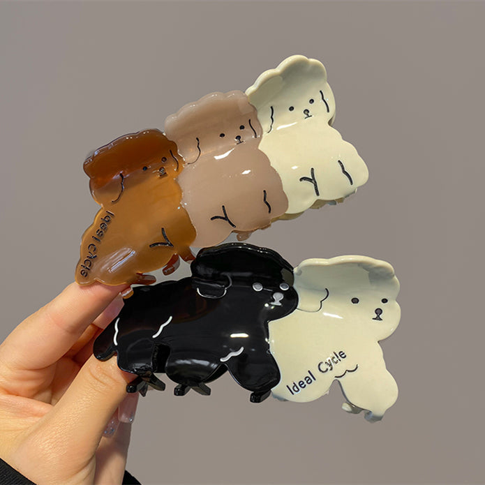 Korean Style Dog Hair Clip Acrylic