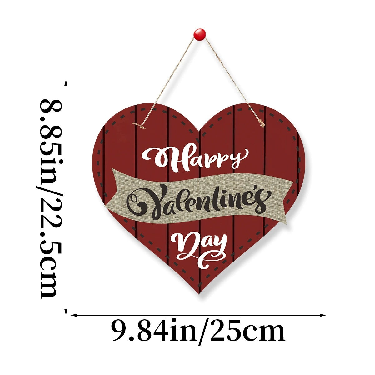 Valentine's Day Romantic Door Hanging Sign Wedding Room Decor - Multiple Styles