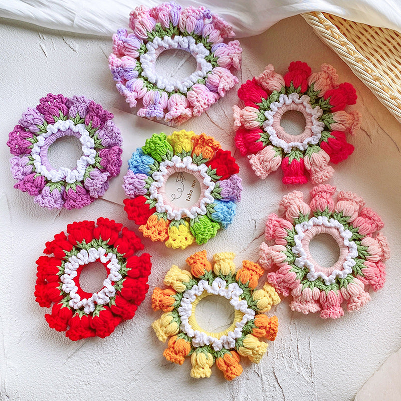 Handmade Crochet Wool Headband