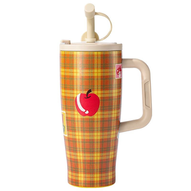 Large Capacity Stainless Steel Travel Cup for Outdoor Use - Insulated Drinkware