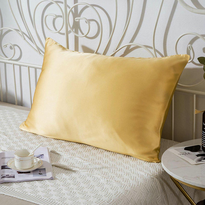 Silk Zipper Pillowcase - Breathable, Absorbent, Modern Home Textile