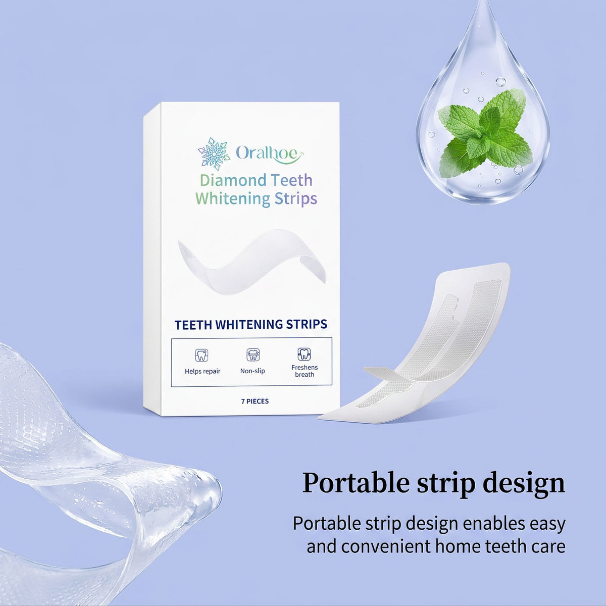 Whitening Teeth Strips - 7 Pieces