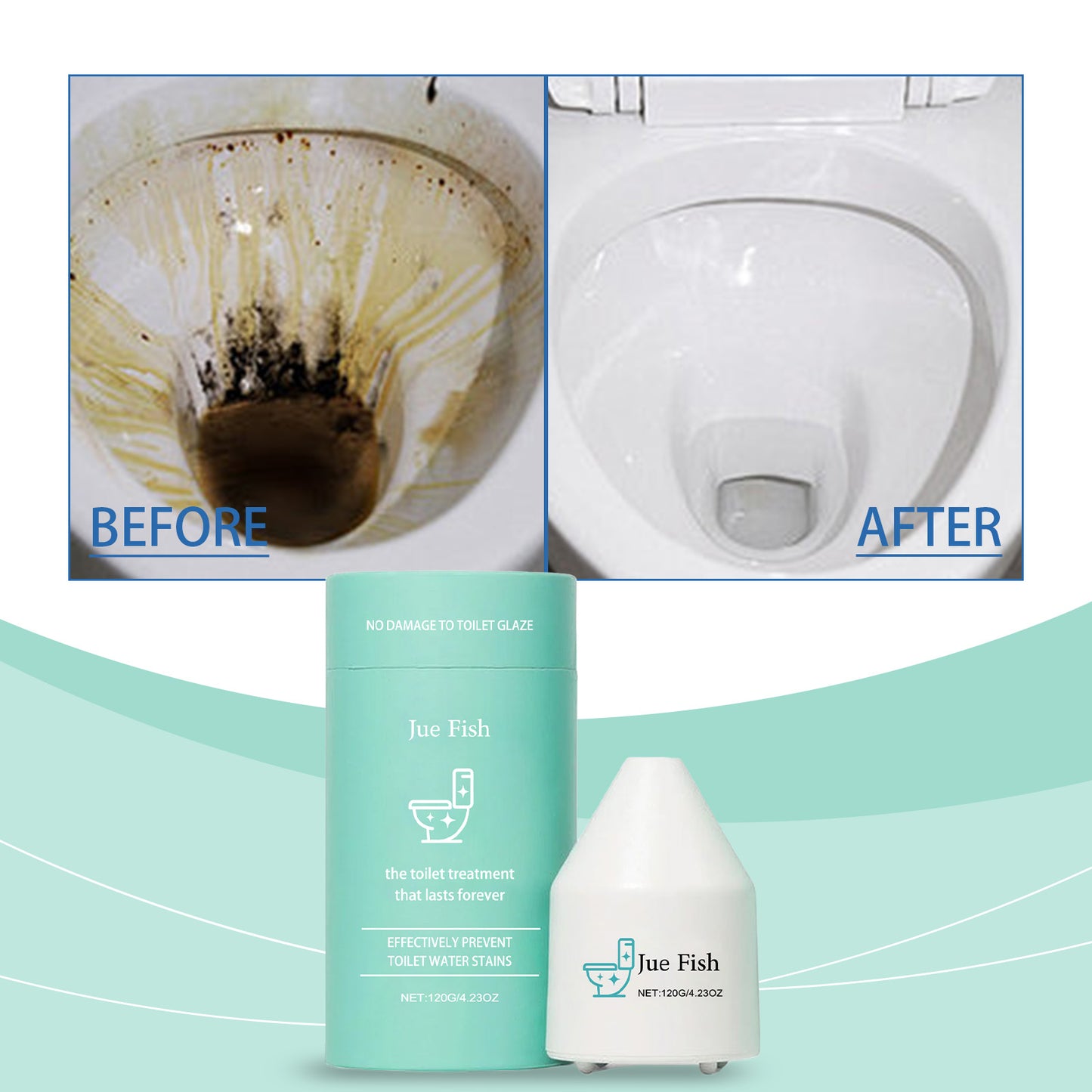 Toilet Cleaner 120g - Household Bathroom Cleaning Product