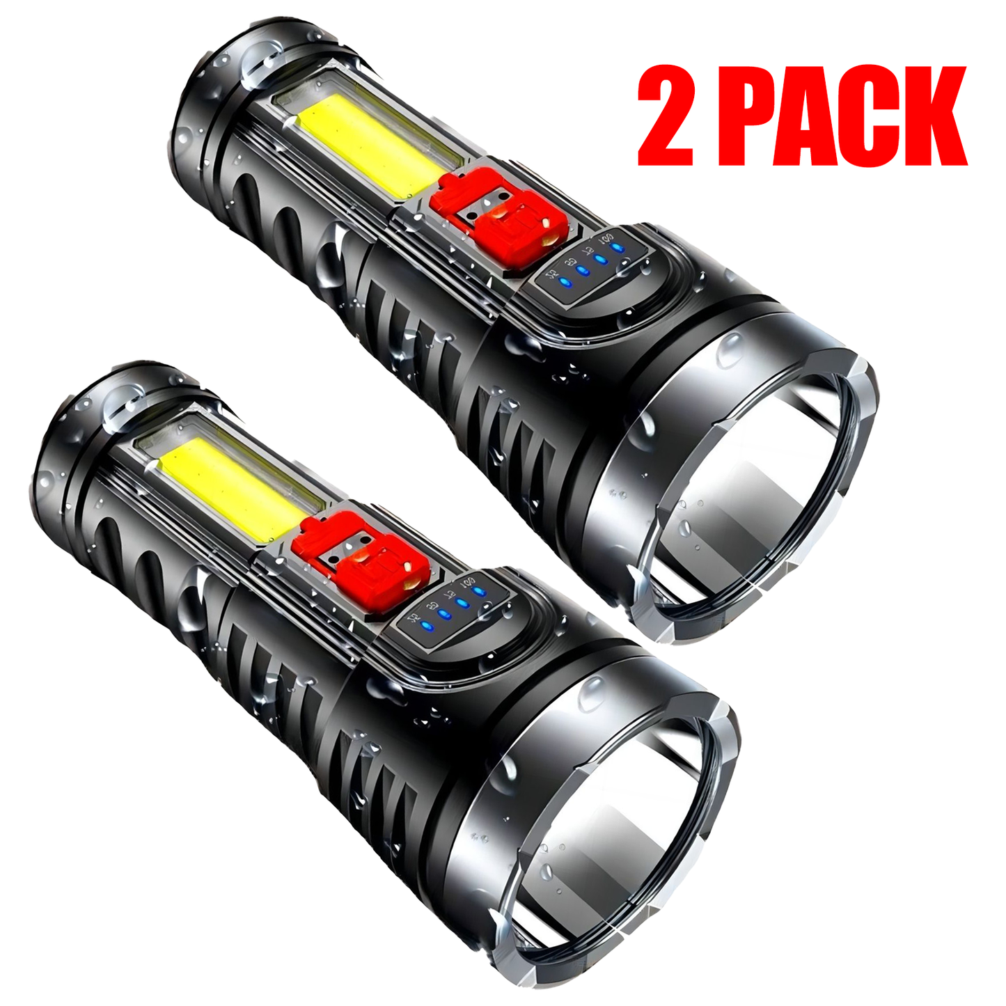 Rechargeable LED Work Light with Built-in Battery and Multiple Modes