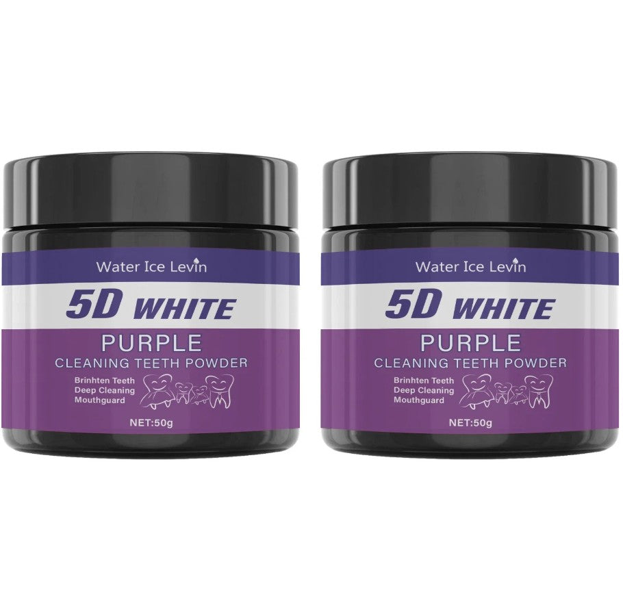 Purple Tooth Powder Breath Freshener for Oral & Gum Care - 50g