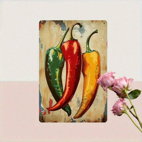 Metal Tin Wall Sign - 20 cm x 20 cm - Home Decor