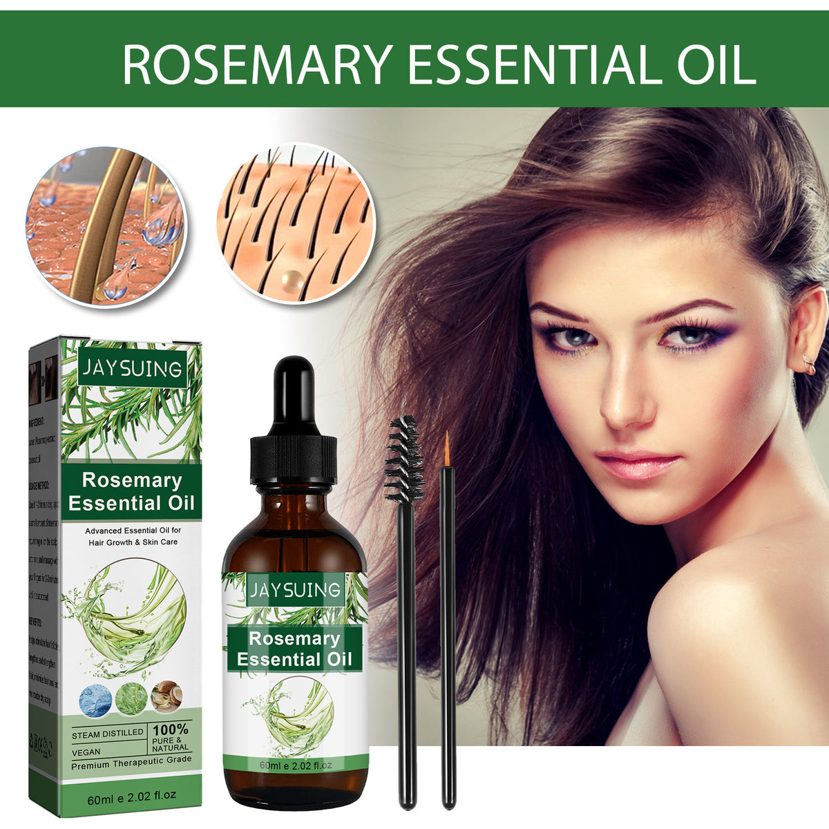 Rosemary Essential Oil Hair Treatment - 60ml