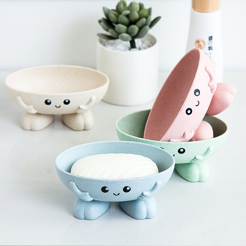 Children's Soap Holder - Cute Cartoon Bathroom Storage Dish