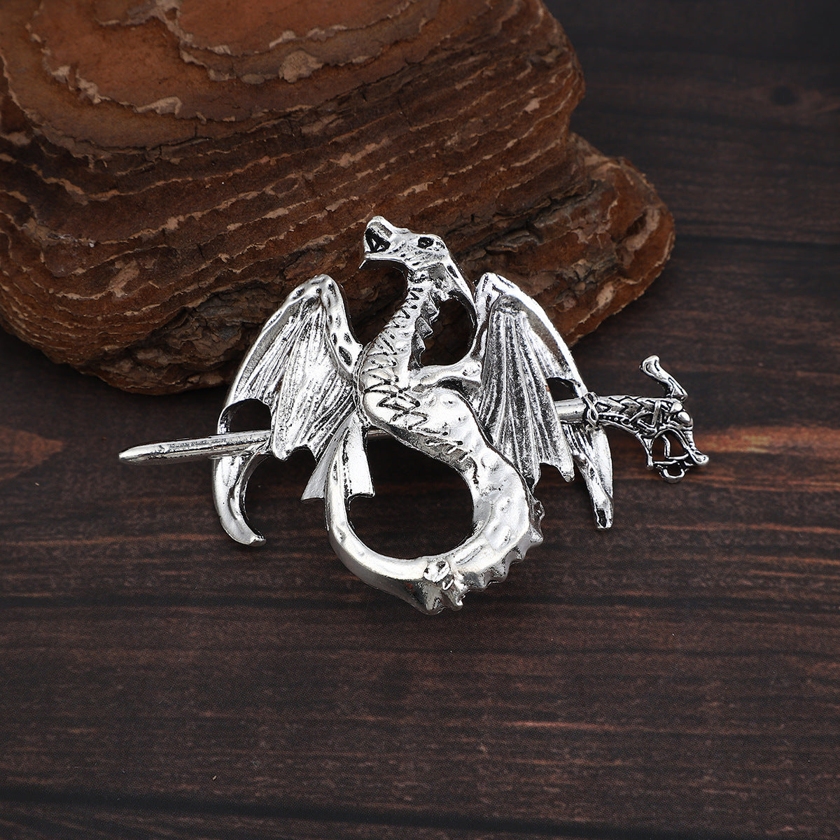 Retro Dragon Alloy Hairpin Hair Clip