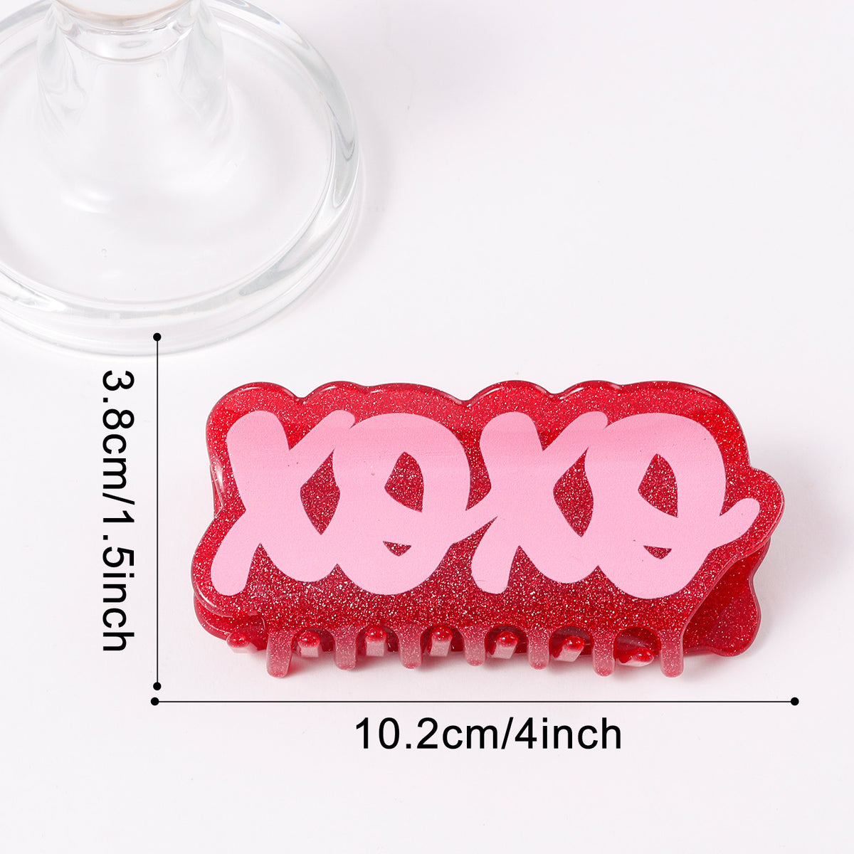 Red Toned Handmade Hair Clip for Women - Trendy Hair Accessories