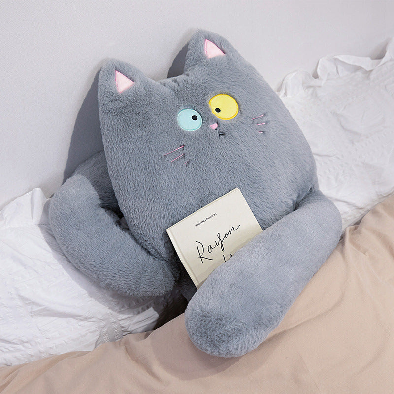 Long Cat Pillow Support Cushion for Sleeping & Relaxation - Large Size Plush Toy