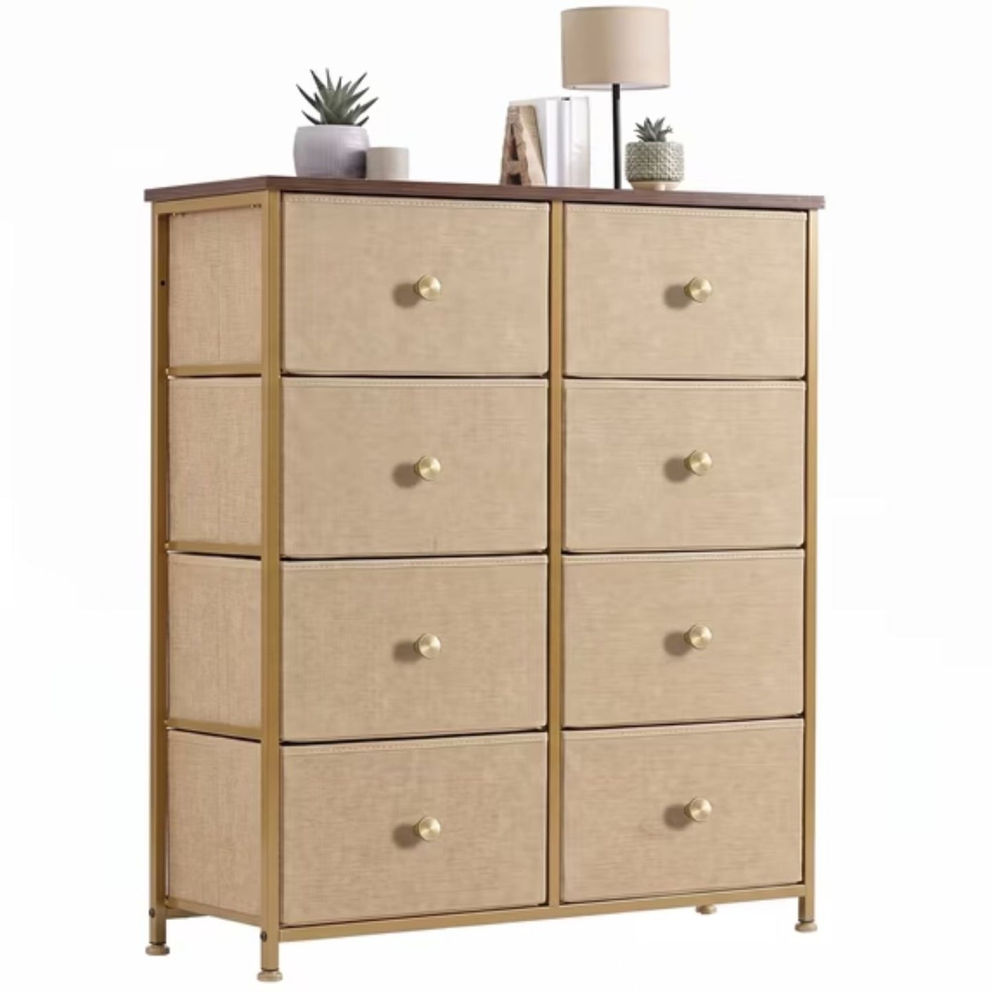 Fabric Dresser - Versatile Chest of Drawers for Bedroom & Entryway