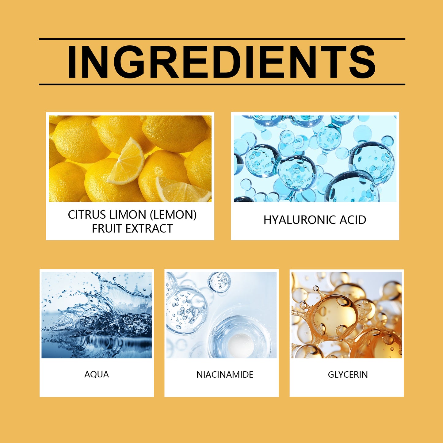 Hydrating Facial Repair Serum with Hyaluronic Acid & Niacinamide - 50ml