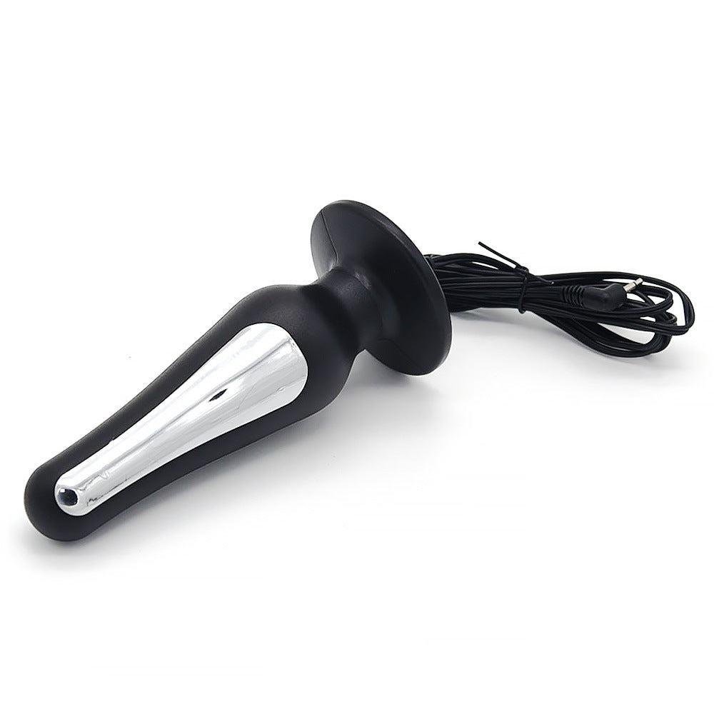 Medium-Sized Electroshock Accessory for Adult Wellness Black Plastic