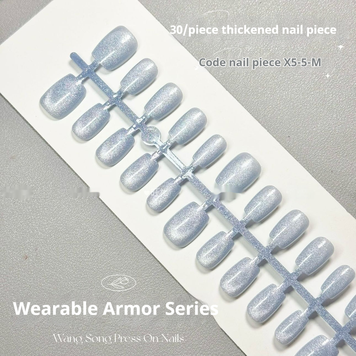 Micro Glass Bead Armor Nail Art Glitter - Smoothie Cat's Eye Finish