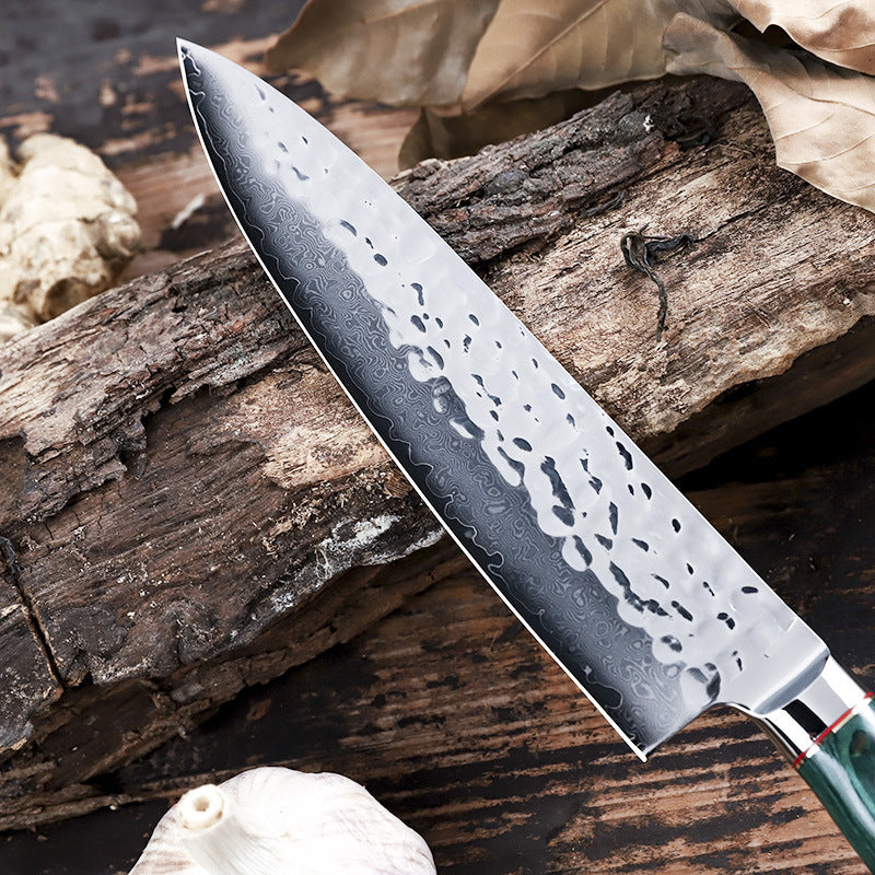 Damascus Steel Kitchen Knife Japanese Style 20cm Sharp Chef Knife